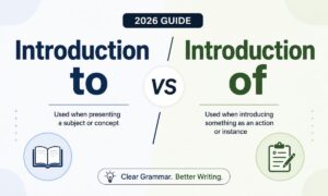 Introduction to vs Introduction of 2026: What's the Difference?