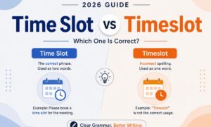 Time Slot vs Timeslot: 7 Key Differences Explained 2026