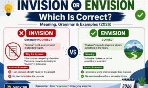 Invision or Envision Which Is Correct? Meaning, Examples (2026)