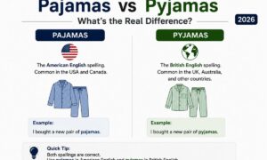 Pajamas vs Pyjamas What’s the Real Difference? 2026