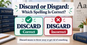 Discard or Disgard