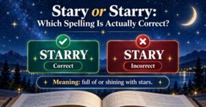 Stary or Starry