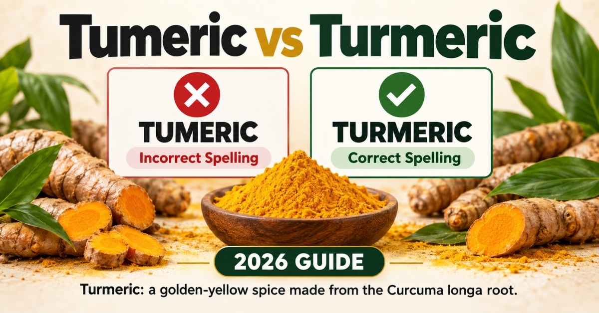 Tumeric vs Turmeric