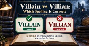 Villain vs Villian