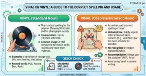 Vinal vs Vinyl: