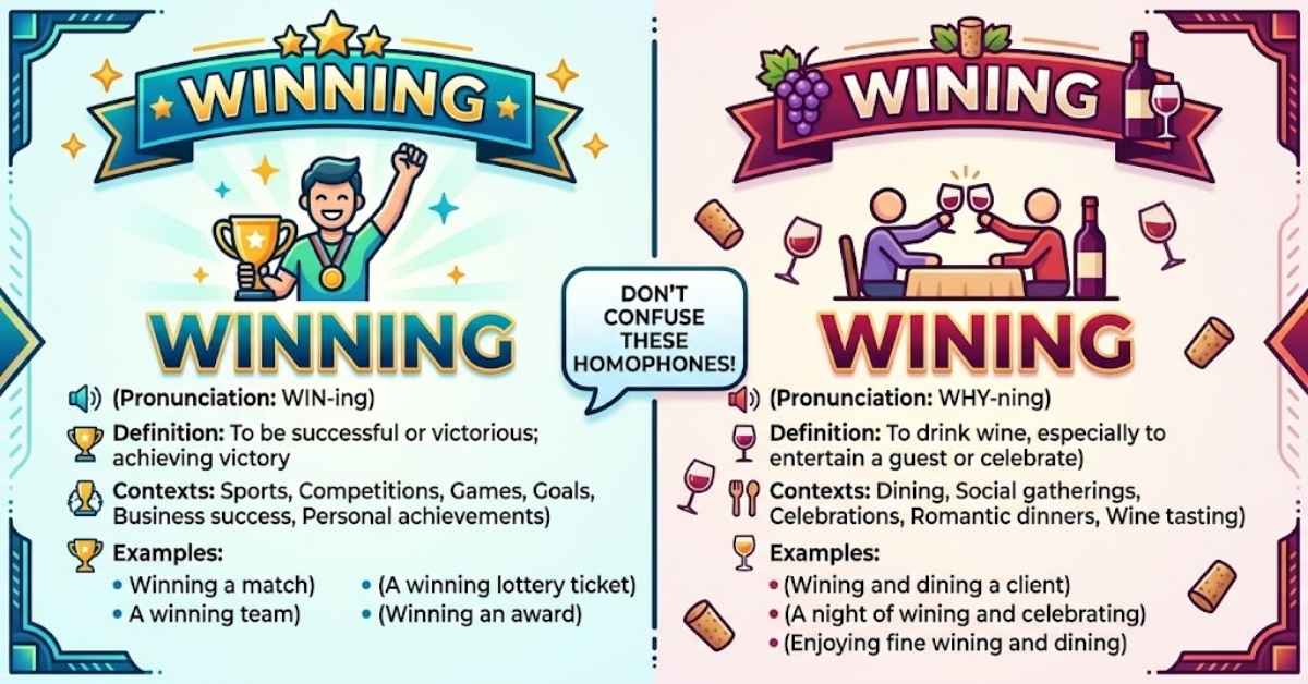 Winning or Wining