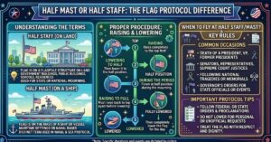 Half Mast or Half Staff?