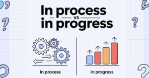 In Process vs In Progress