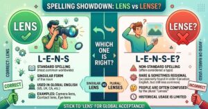 Lens or Lense?